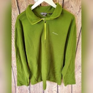 Eddie Bauer Fleece Zip Up Jacket Pullover